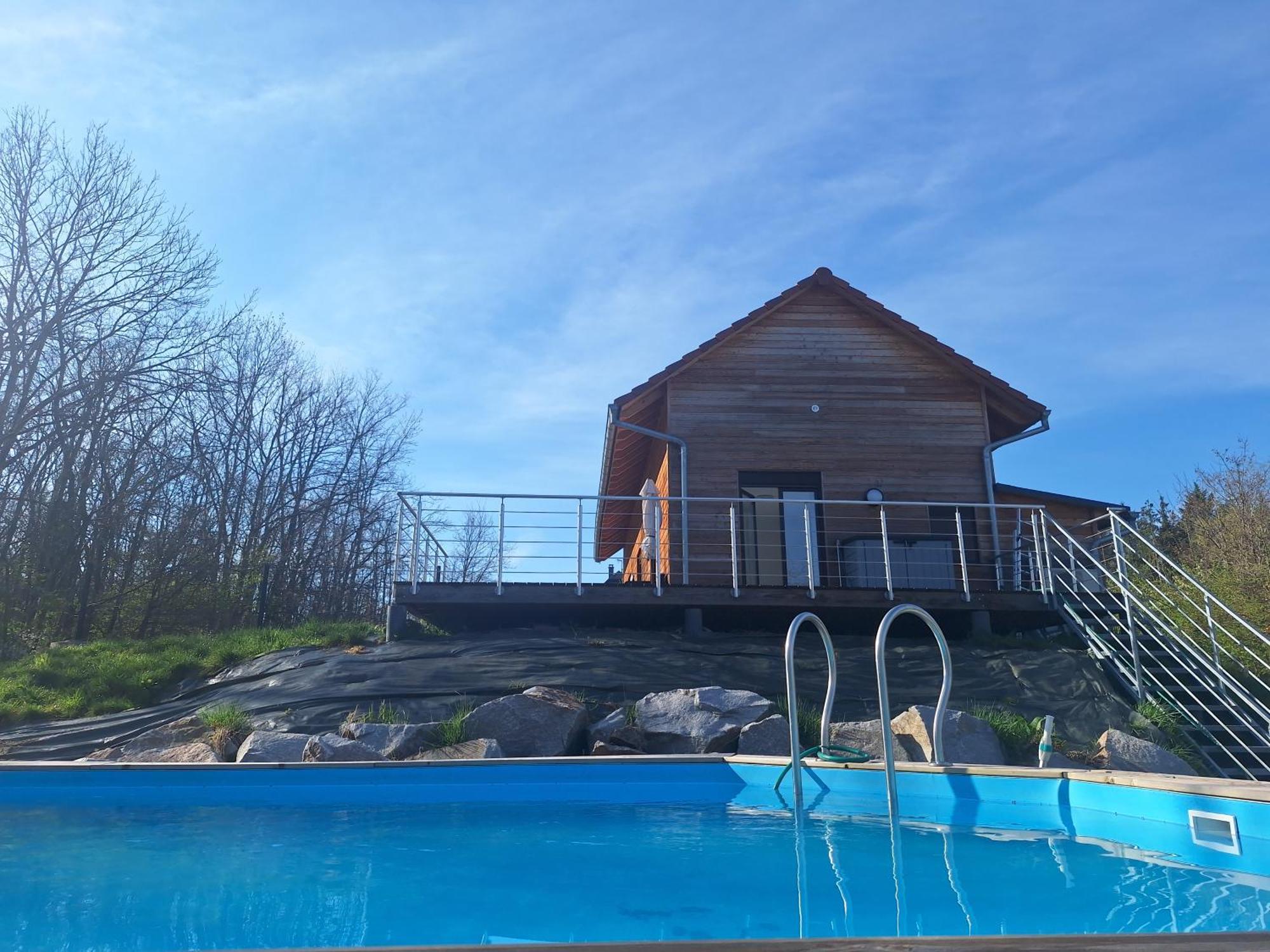 Le Chalet Avec Piscine - Obernai Zewnętrze zdjęcie