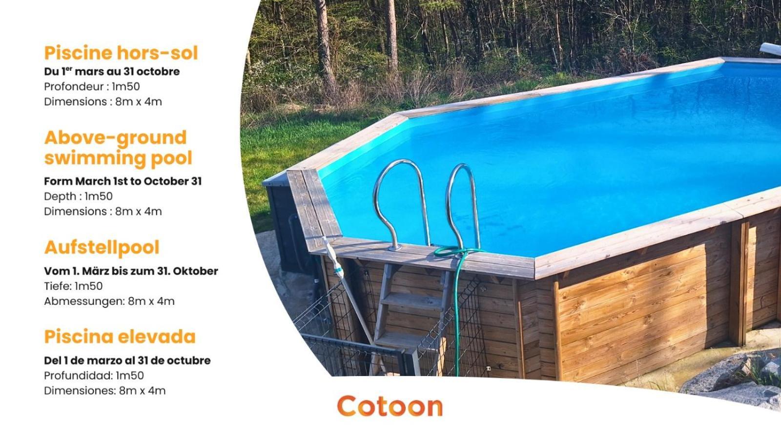 Le Chalet Avec Piscine - Obernai Zewnętrze zdjęcie